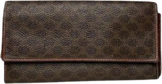 Celine Pre-owned Wallets, female, Brown, Size: ONE SIZE Pre-owned Leather Wallet