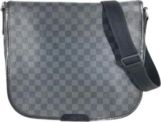 Louis Vuitton Pre-owned Vintage Cross Body Bag - Heren - Vintage Schoudertas - Zwart - ONE Size - Vintage