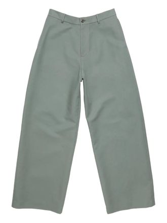 Acne Studios patch trousers - men - Cotton - 46 - Grey