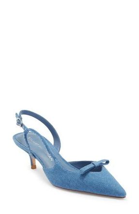 Stuart Weitzman Tully 50 Slingback Pump in Washed at Nordstrom Rack, Size 7.5