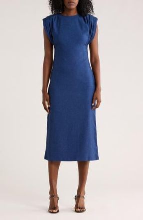 Area Stars Kyla Cap Sleeve Jersey Dress in Blue at Nordstrom Rack, Size Medium