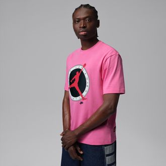 Nike Jordan Mens Jordan Flight Club T-Shirt in Pink | IM1352-684