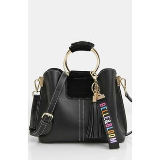 Belle & Bloom Twilight Leather Cross Body Bag in Black at Nordstrom