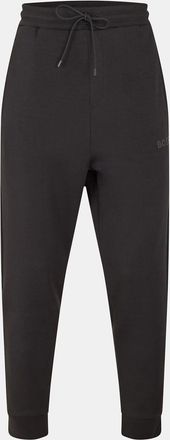 HUGO BOSS Mens Hbg Hadiko Tape Jogging Bottoms, Closed Hem Trousers in Black - Size Medium