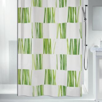 Spirella Spirella - Cortina De Ducha De Poli&eacute;ster Seagrass 240x180 Cm Verde