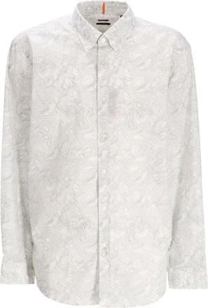 BOSS Camicia a fantasia - Toni neutri