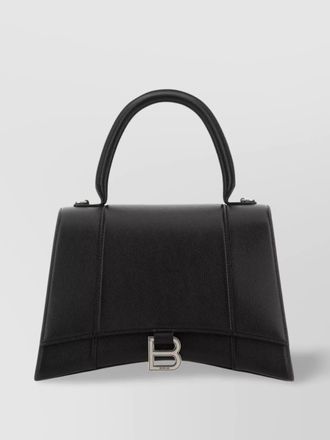Balenciaga hourglass leather shoulder bag
