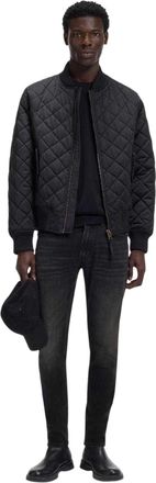 HUGO BOSS Hugo Skinny jeans met 5 zakken voor heren (Zwart)