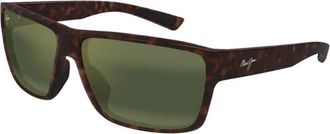Maui Jim Uila Ht 661-10B Zonnebril - Heren - Zonnebrillen - Bruin - 62 MM - Nylon - Accessoires