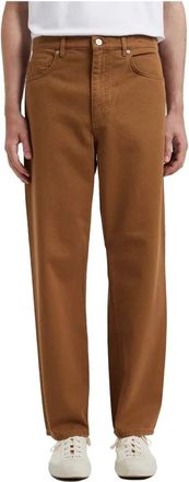Norse Projects Broeken, Heren, Bruin, W36, Katoen, Relaxed 5-pocket zware keper eend