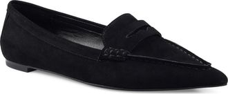 Zigi Soho Arlot Leather Loafer in Black Suede at Nordstrom, Size 11