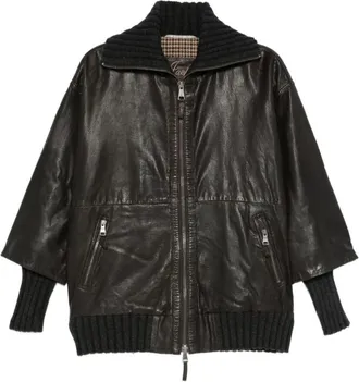 The Jack Leathers Mujer, Chaquetas, Marr&oacute;n, Talla: XS