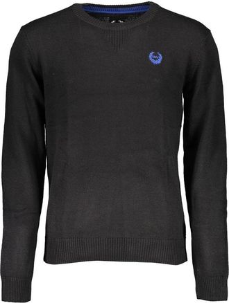 Gian Marco Venturi Gianmarco Venturi Zwarte Katoenen Heren Trui