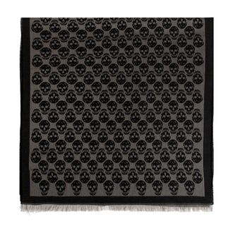 Alexander McQueen Heren, Accessoires, Grijs, Maat: ONE Size Katoen