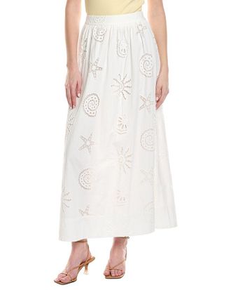Seraphina Embroidered Maxi Skirt