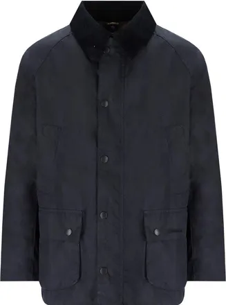 Barbour Ashby Wax Navy Blue Jacket