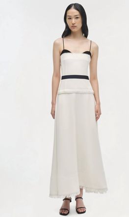 SIMKHAI Quinlen Dress In Snow Multi