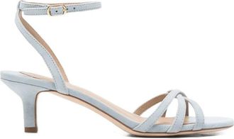 Ralph Lauren Kendyl Kitten Midi Heel Sandals