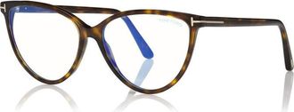 Tom Ford FT5743-B 052 Shiny Classic Dark Havana 57mm