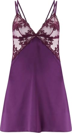 Fleur Of England Sottoveste con ricamo - Viola