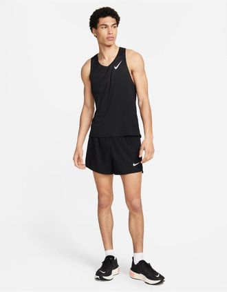 Nike Mens Aero Singlet Sn99 - Black/Multi - Size: 38