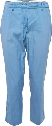 Prada Cropped broek - Blauw