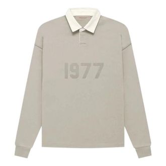 Fear of God FW22 1977 Henley Rugby Polo Smoke FOG-FW22-097