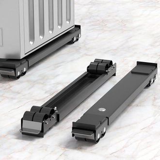 Angel Cerd&aacute; Un Conjunto De Dos Carros Para Muebles Con Ruedas Y Soportes Robustos Y Extensibles