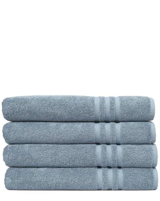 Linum Home Textiles Set Of 4 Denzi Turkish Cotton Bath Towels