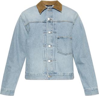 Haikure Gordon Denim Jacket - Heren - Spijkerjassen - Blauw - M - Denim - Jassen