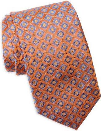 Ted Baker Westgrove Neat Silk Blend Jacquard Tie in Orange at Nordstrom Rack