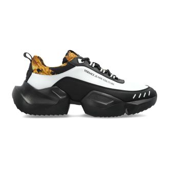 Versace Jeans Couture Sneakers, male, Black, Size: 10 US Sports Shoes With Logo