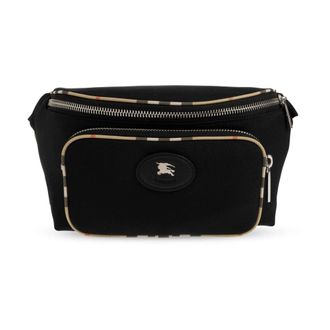 Burberry Heren, Tassen, Zwart, Maat: ONE Size Leer