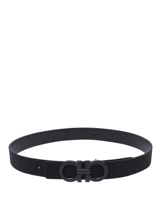 Ferragamo Reversible Gancini Buckle Belt