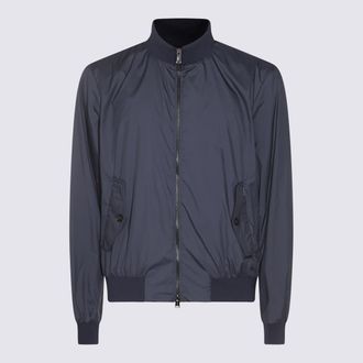 Add Blue Casual Jacket