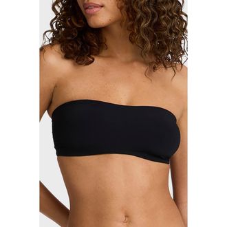 Commando Double Take Bandeau Bralette in Black at Nordstrom, Size X-Small