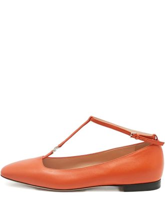 Gucci Ballerinas met logo - Oranje