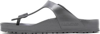 Birkenstock Gizeh Essentials EVA Metallic Sandals Anthracite 1001505