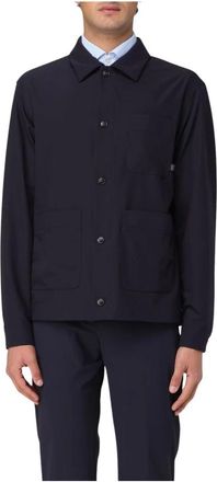 Paul & Shark Blue Jacket - Heren - Zomerjassen - Blauw - S - Jassen