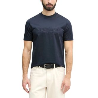 HUGO BOSS Tops, Heren, Blauw, L, Katoen, C-Taut 249 AM