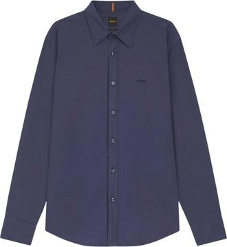 HUGO BOSS Hombre, Camisas, Azul, Talla: 2XL