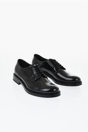 Prada Leather Derby Shoes with Rubber Sole size 44,5