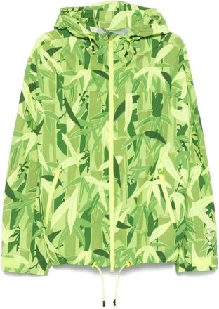 Kenzo Limegroene Zip Hoodie - Heren - Zomerjassen - Groen - M - Jassen