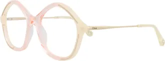 Chlo&eacute; Womens 52 mm Yellow Eyeglasses