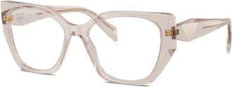 Prada Glasses, female, Beige, Size: 54 MM Optical Frame