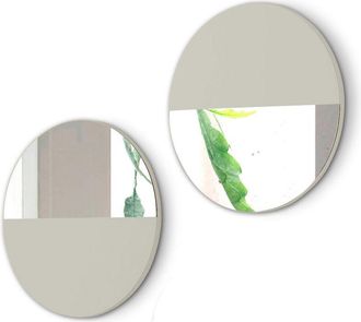 HERDASA Lote De Dos Espejos De La Coelcci&oacute;n Aire, En Arena