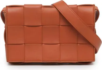 Bottega Veneta Pre-owned Bottega Veneta Small Nappa Intrecciato Cassette Crossbody Ladies KCVM591F9L8QDDOR