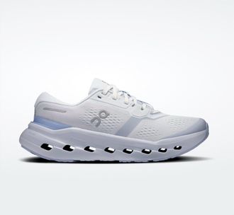 On Womens Cloudrunner 3 Road-Running Shoes - Medium In Heather Marsh
