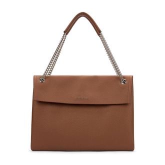 Orciani Venus Soft Midi Shoulder Bag - - Bags - Donna - Marrone - ONE SIZE