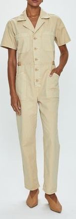 Pistola Denim Grover Cotton Jumpsuit in Champagne at Nordstrom Rack, Size Xx-Small